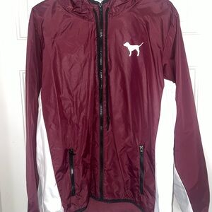 Victoria’s Secret PINK Lined Rain Jacket size medium - large